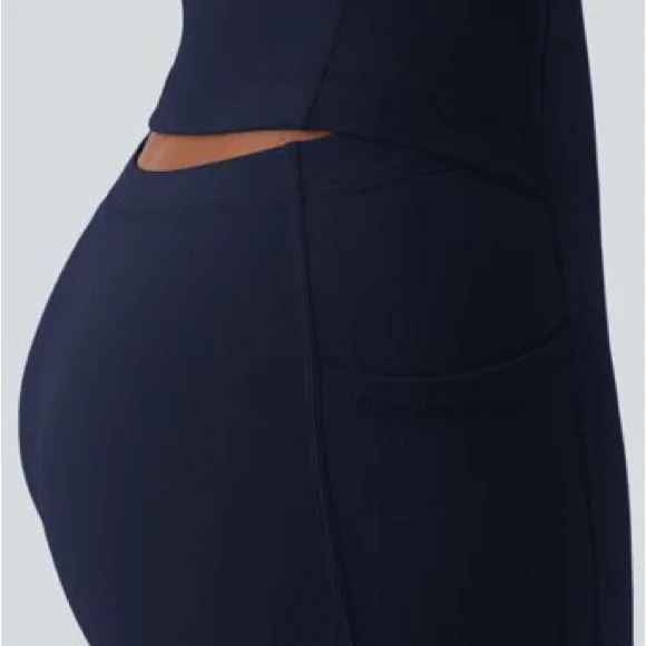 HALARA SoftlyZero NWT Plush Active Dress Easy Peezy Sz Small Navy Blue/Peacoat - Picture 5 of 12